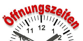 Öffnungszeiten Dezember/Januar 2020 / 2021