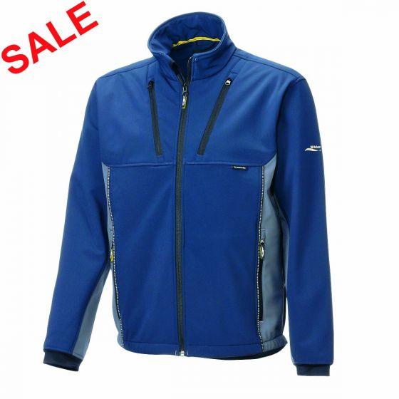 °°SOFTSHELL JACKE 8634 MARINE/GRAU