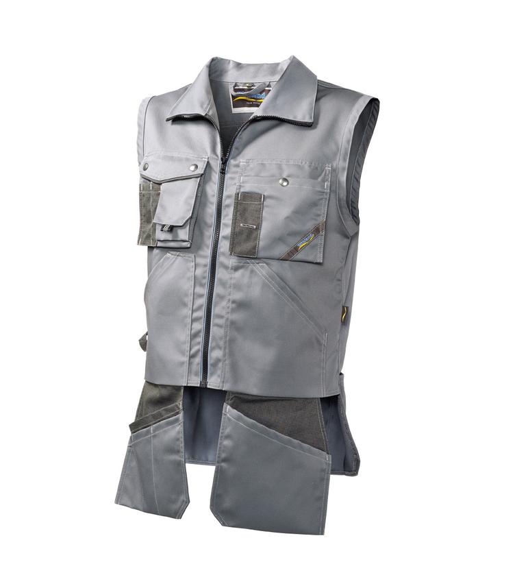 °°Hr.Handwerker-Weste 1081 grau
