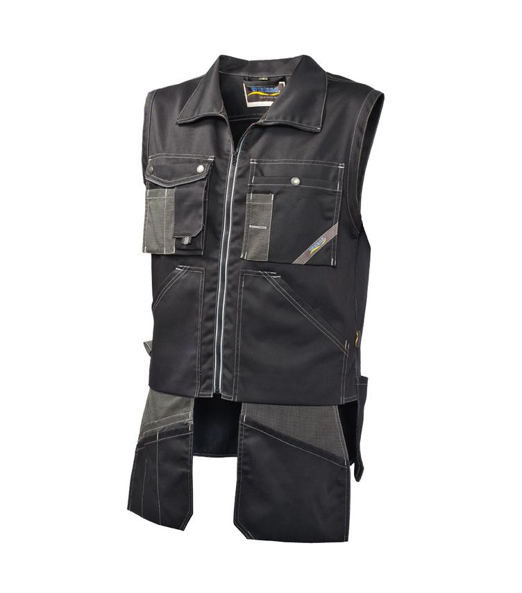 °°Hr.Handwerker-Weste 1081 schwarz