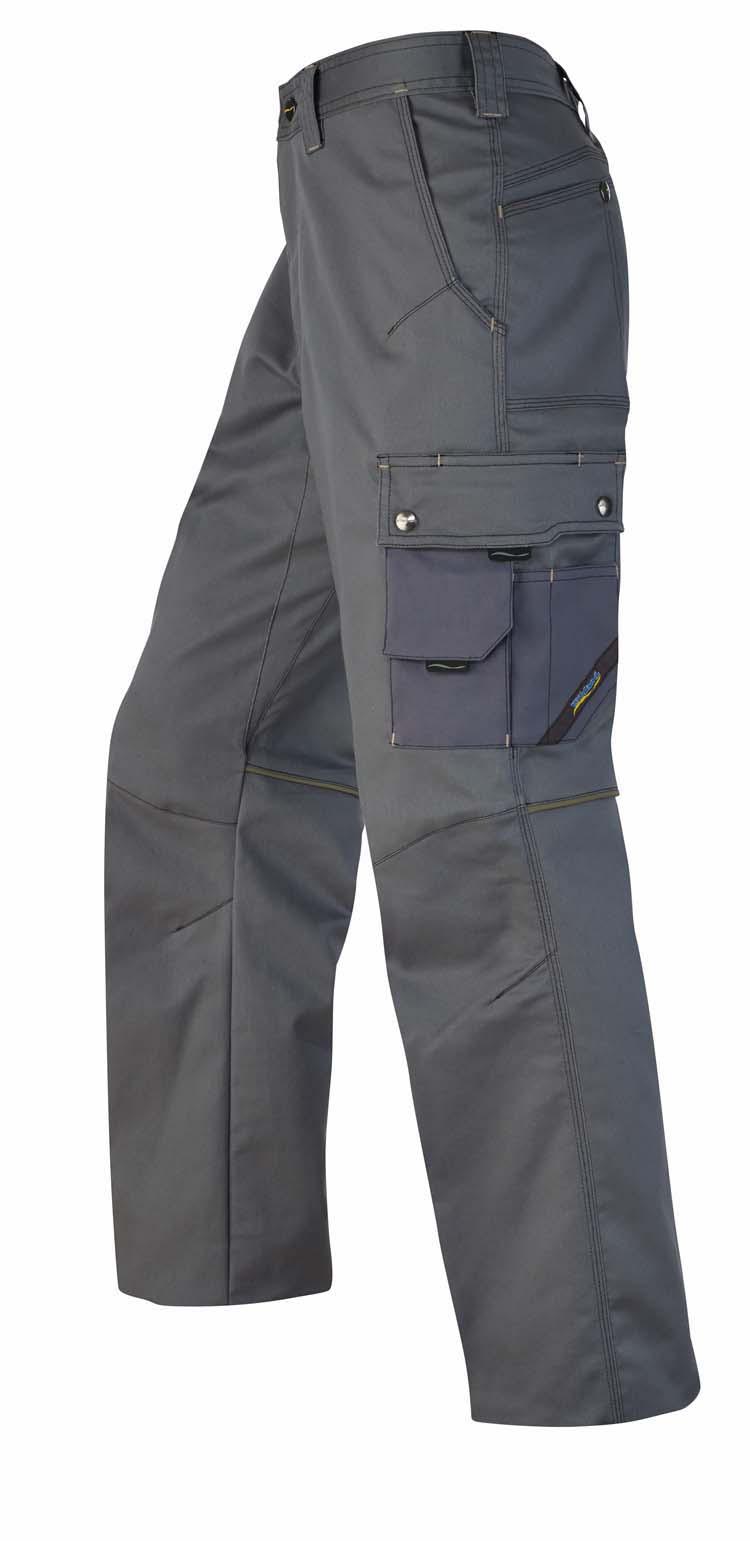 °°Hr. Arbeitshose Stretch 1800 grau