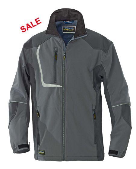 °SOFTSHELL JACKE 8510 GRAU/ANTHRAZIT