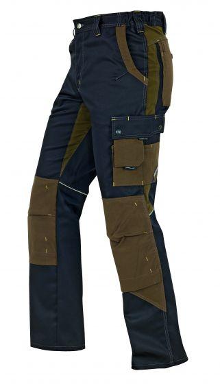 HR. ARBEITSHOSE 1824 SCHWARZ/BRAUN - 0