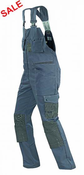 °°HR. LATZHOSE 1124 GRAU/SCHWARZ