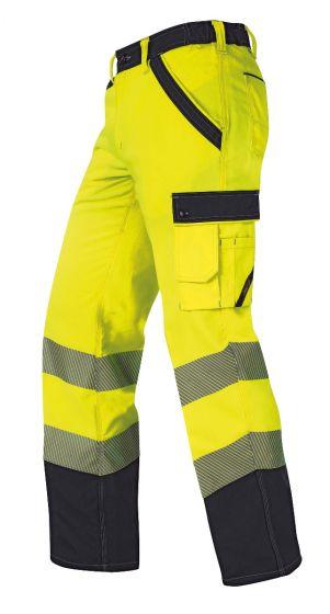 HR. SOMMERHOSE ISO20471 1230 GELB/ANTHR.