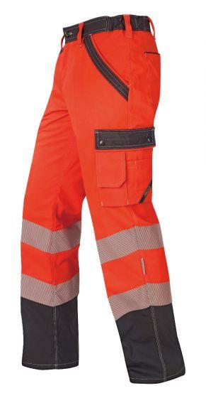 HR.SOMMERHOSE ISO 20471 1230 ROT/ANTHR.