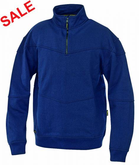 °ZIP-SWEATSHIRT 1486 MARINE