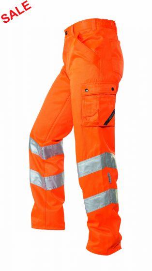 °HR. ARBEITSHOSE ISO20471 1235 ORANGE