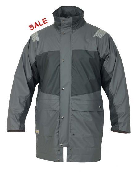 °REGENJACKE EN 343 9319 GRAU/ANTHRAZIT