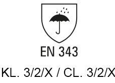 REGENJACKE ISO20471/EN343 9362 GELB - 0