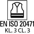 REGENJACKE ISO20471/EN343 9362 GELB - 1