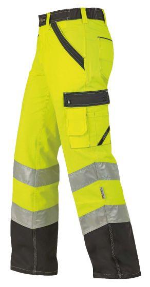 HR. ARBEITSHOSE 1232 ISO20471 GELB/ANTH. - 0