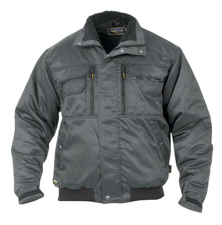 °°Hr. Profijacke 8555 grau