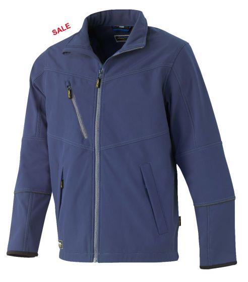 °SOFTSHELL JACKE 8616 MARINE