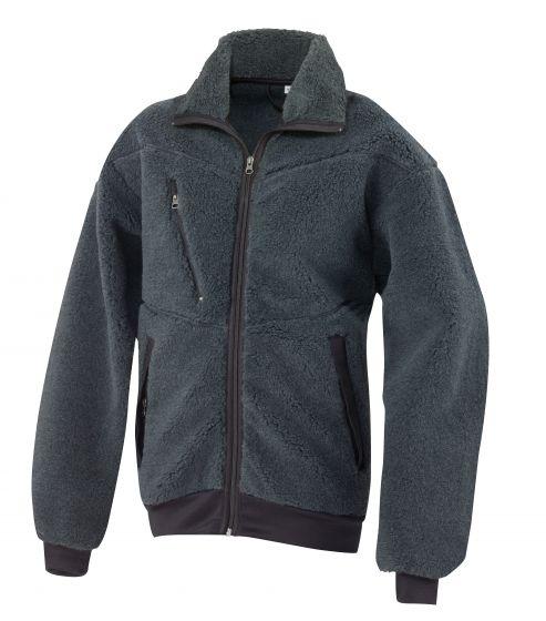 °Hr. Faserpelz Jacke 8244 anthr./Schwarz