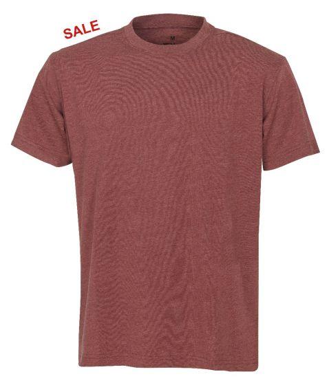 °T-SHIRT 7010 ROT MELIERT