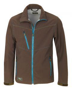 HR. SOFTSHELL JACKE 8884 BRAUN